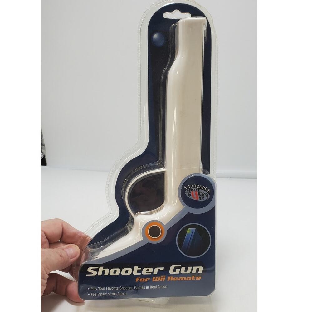 iConcepts Game Fury Shooter Gun for Wii Remote **FACTORY SEALED**